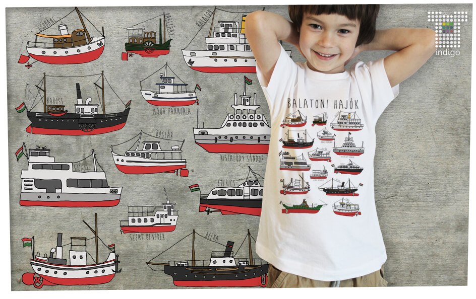Balatoni hajók gyerek verzió